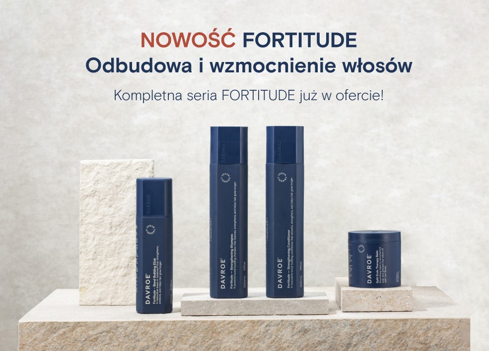 nowosc kosmetyki fortitude davroe wzmocnienie wlosow