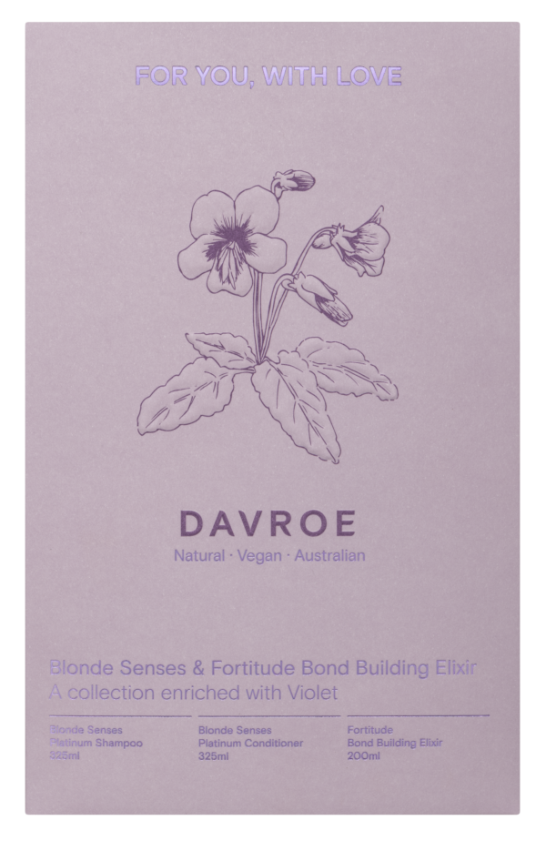 Zestaw trzech produktów na prezent DAVROE Blonde Senses
