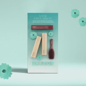 Zestaw DAVROE VOLUME – 4 produkty (w tym szczotka GRATIS!)